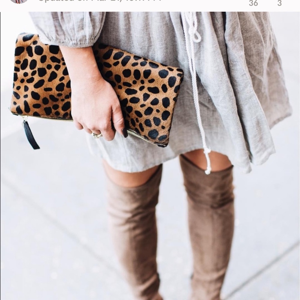 Clare V fold over clutch